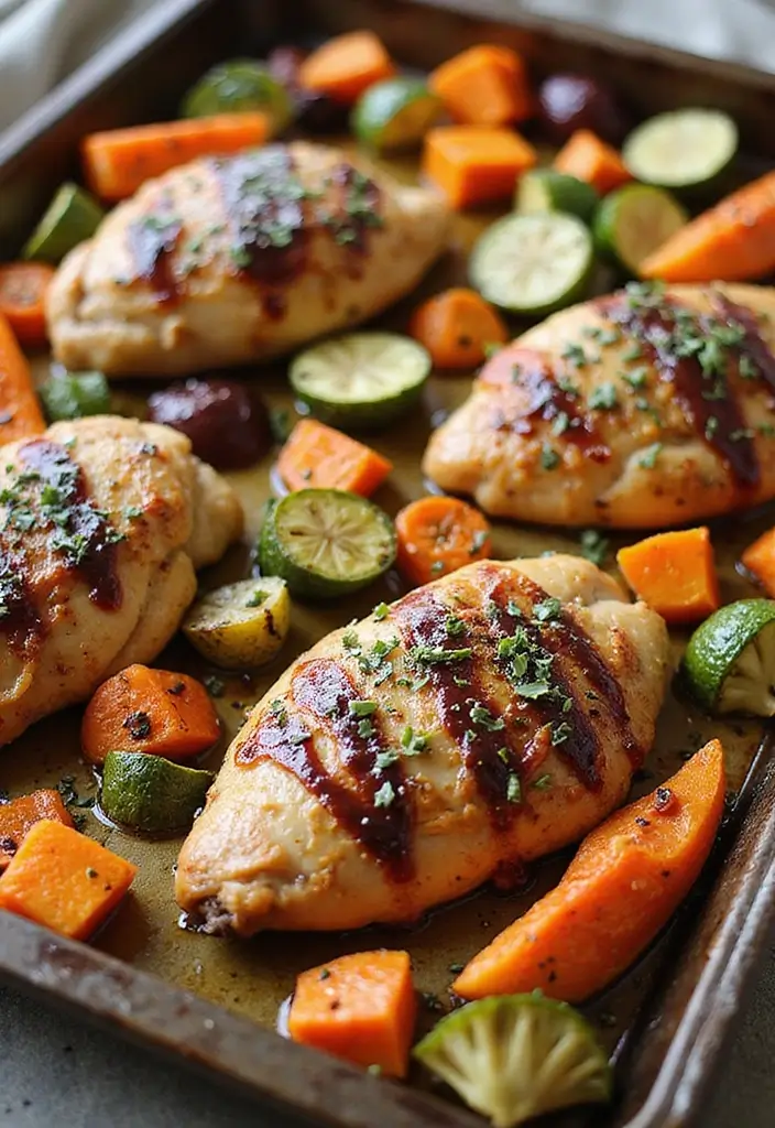 26 FTDI Meal Prep Recipes from The Camp Transformation Program 90 26 FTDI Meal Prep Recipes from The Camp Transformation Program - 16. Balsamic Chicken with Roasted Vegetables