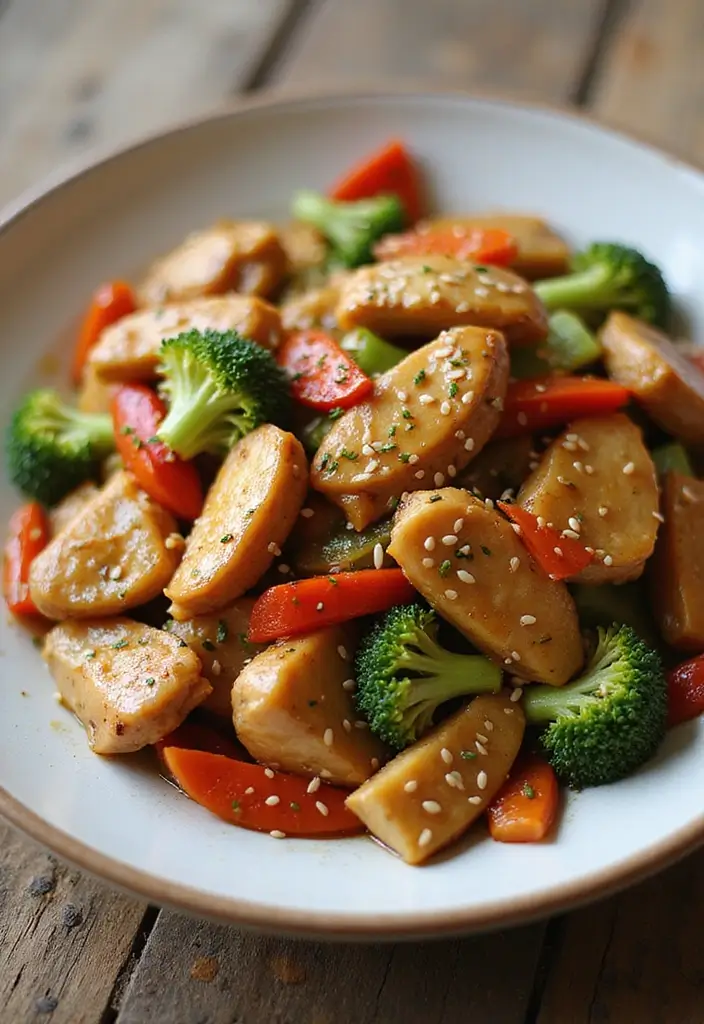 26 FTDI Meal Prep Recipes from The Camp Transformation Program 107 26 FTDI Meal Prep Recipes from The Camp Transformation Program - 19. Honey Garlic Chicken Stir Fry