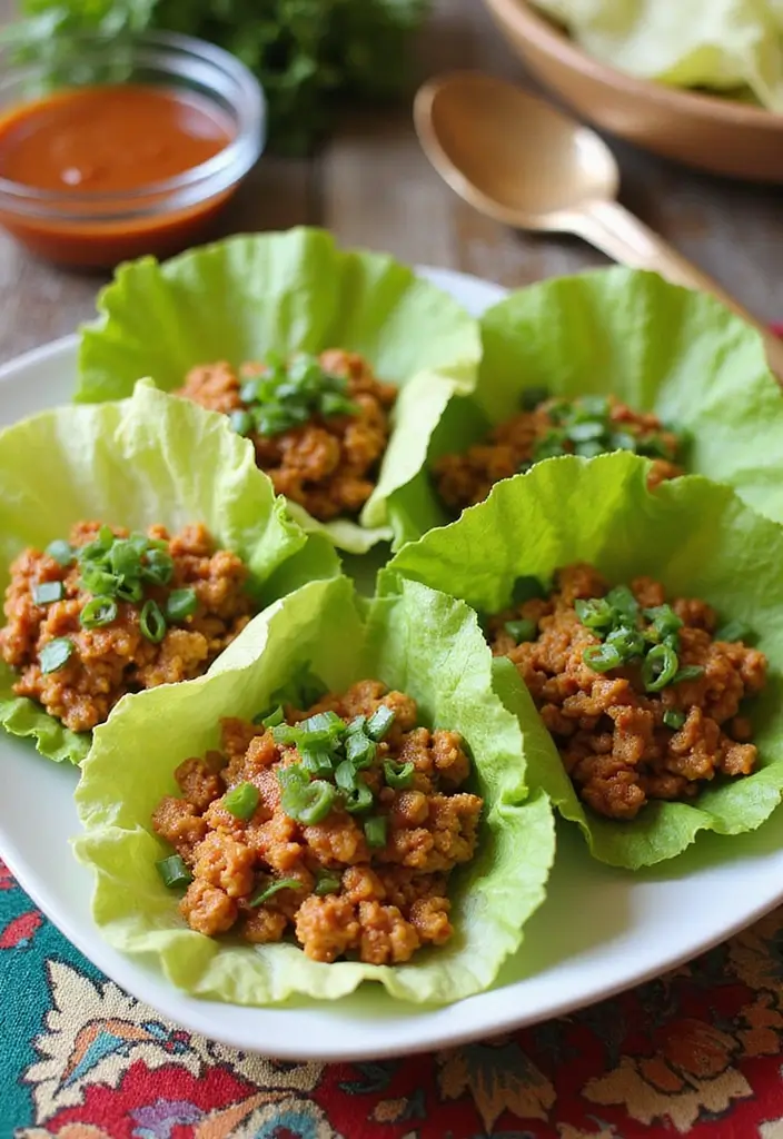 26 FTDI Meal Prep Recipes from The Camp Transformation Program 15 26 FTDI Meal Prep Recipes from The Camp Transformation Program - 3. Spicy Turkey Lettuce Wraps