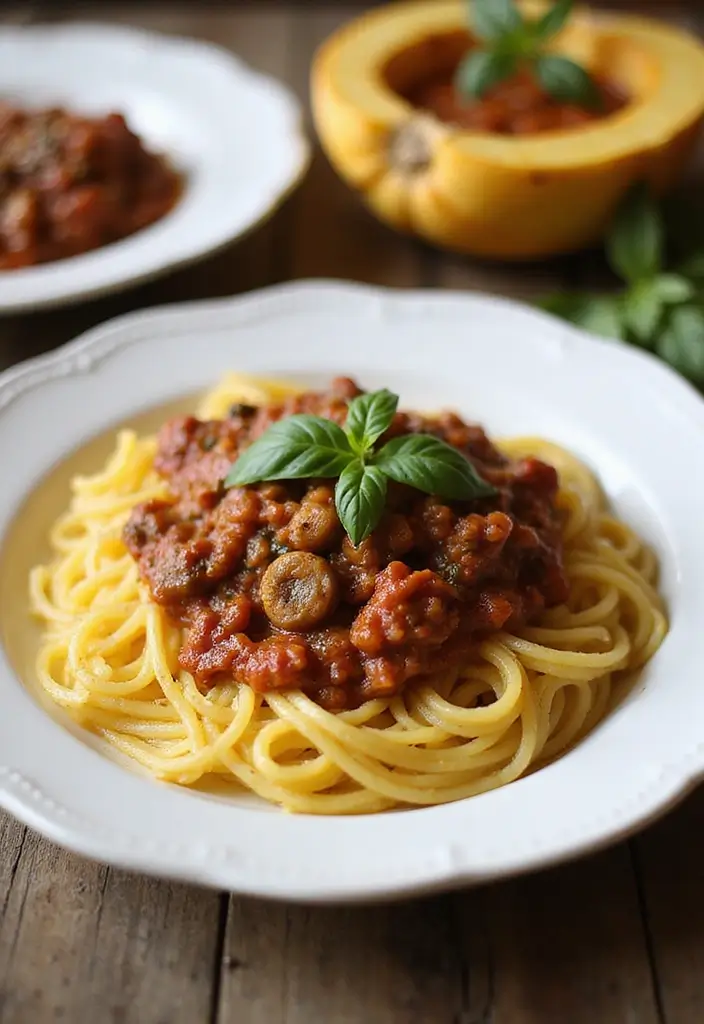 26 FTDI Meal Prep Recipes from The Camp Transformation Program 55 26 FTDI Meal Prep Recipes from The Camp Transformation Program - 9. Spaghetti Squash with Turkey Bolognese