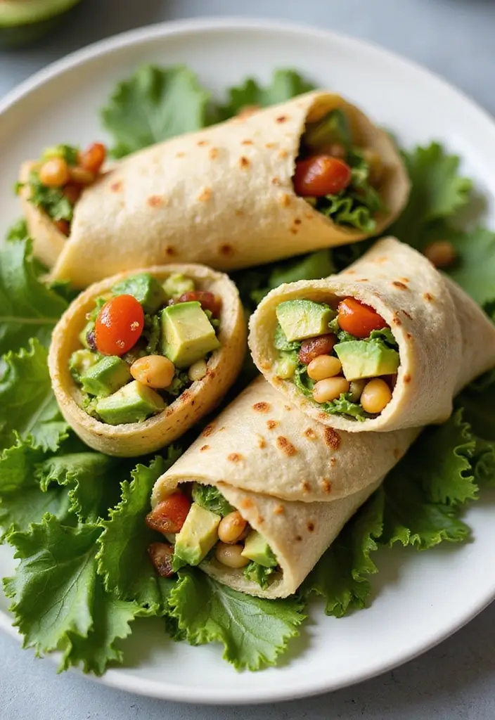 26 Freezer Meal Prep Recipes for Moms-to-Be (Pre-Baby Edition) 54 26 Freezer Meal Prep Recipes for Moms-to-Be (Pre-Baby Edition) - 10. Avocado and White Bean Wraps