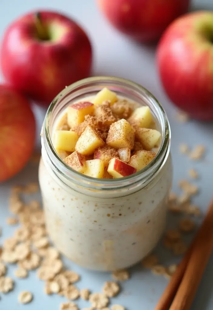 26 Freezer Meal Prep Recipes for Moms-to-Be (Pre-Baby Edition) 93 26 Freezer Meal Prep Recipes for Moms-to-Be (Pre-Baby Edition) - 17. Apple Cinnamon Overnight Oats
