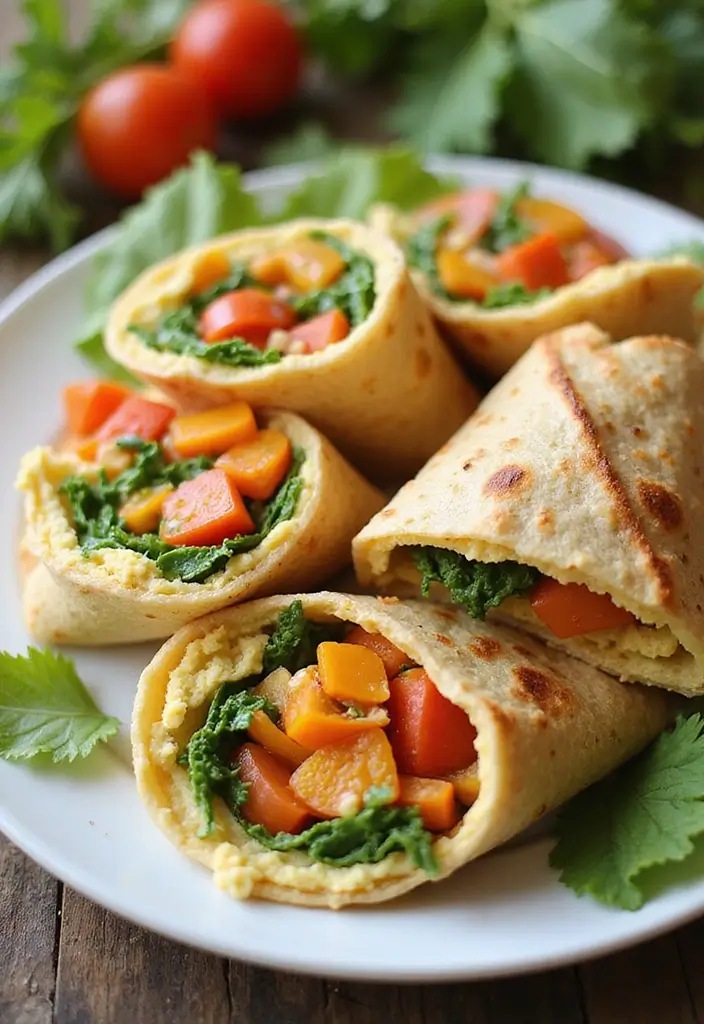 26 Freezer Meal Prep Recipes for Moms-to-Be (Pre-Baby Edition) 100 26 Freezer Meal Prep Recipes for Moms-to-Be (Pre-Baby Edition) - 18. Hummus and Veggie Wraps