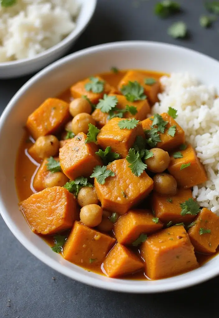 26 Freezer Meal Prep Recipes for Moms-to-Be (Pre-Baby Edition) 6 26 Freezer Meal Prep Recipes for Moms-to-Be (Pre-Baby Edition) - 2. Sweet Potato and Chickpea Curry