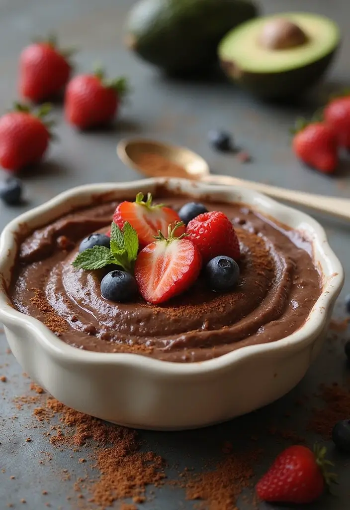 26 Freezer Meal Prep Recipes for Moms-to-Be (Pre-Baby Edition) 121 26 Freezer Meal Prep Recipes for Moms-to-Be (Pre-Baby Edition) - 21. Chocolate Avocado Pudding