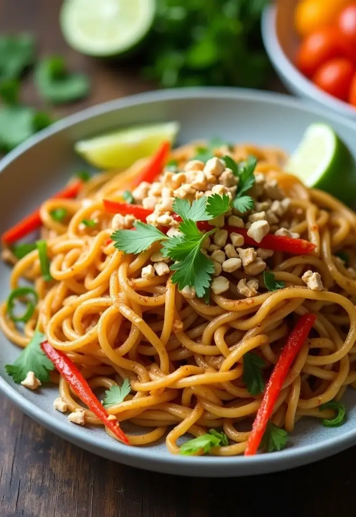 26 Freezer Meal Prep Recipes for Moms-to-Be (Pre-Baby Edition) 138 26 Freezer Meal Prep Recipes for Moms-to-Be (Pre-Baby Edition) - 24. Vegan Thai Peanut Noodles