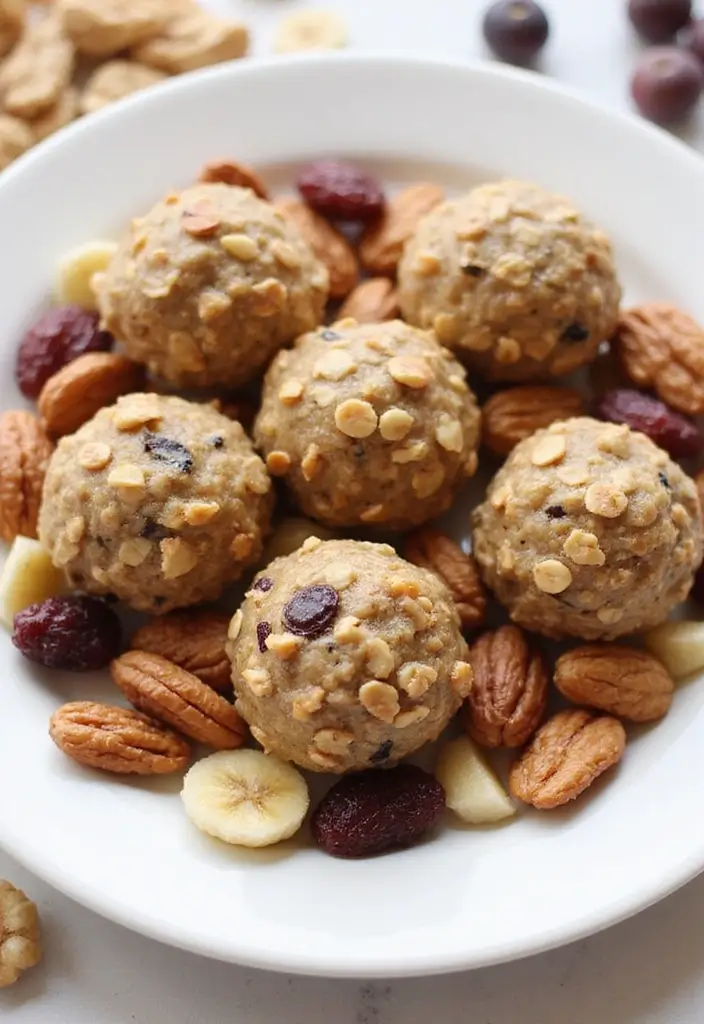 26 Freezer Meal Prep Recipes for Moms-to-Be (Pre-Baby Edition) 37 26 Freezer Meal Prep Recipes for Moms-to-Be (Pre-Baby Edition) - 7. Banana Oatmeal Energy Bites