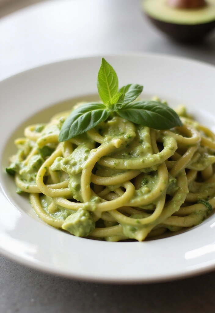 26 Healthy Meal Prep Recipes for the Week You’ll Actually Enjoy 52 26 Healthy Meal Prep Recipes for the Week You’ll Actually Enjoy - 10. Creamy Avocado Pasta