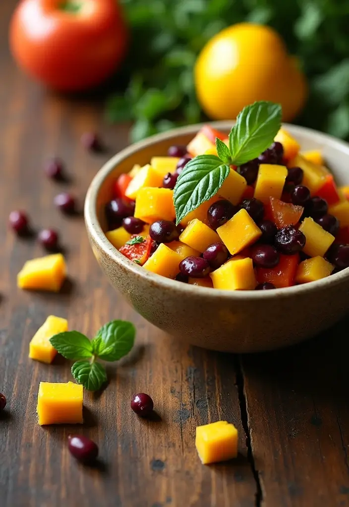 26 Healthy Meal Prep Recipes for the Week You’ll Actually Enjoy 86 26 Healthy Meal Prep Recipes for the Week You’ll Actually Enjoy - 16. Mango and Black Bean Salad