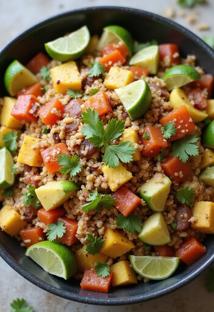 26 Healthy Meal Prep Recipes for the Week You’ll Actually Enjoy 89 26 Healthy Meal Prep Recipes for the Week You’ll Actually Enjoy - 17. Vegan Taco Salad
