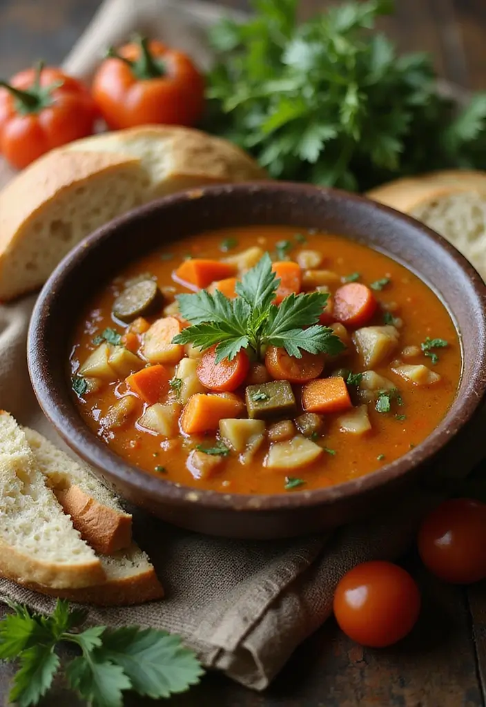 26 Healthy Meal Prep Recipes for the Week You’ll Actually Enjoy 103 26 Healthy Meal Prep Recipes for the Week You’ll Actually Enjoy - 19. Hearty Vegetable Soup