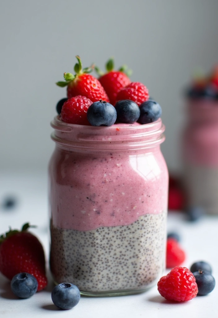 26 Healthy Meal Prep Recipes for the Week You’ll Actually Enjoy 38 26 Healthy Meal Prep Recipes for the Week You’ll Actually Enjoy - 8. Berry Chia Seed Pudding