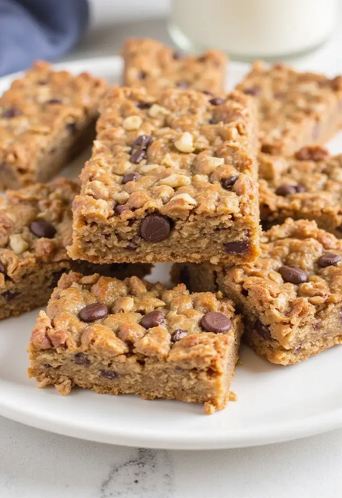 26 Meal Prep Recipes to Gain Weight in a Healthy Way - 22. Homemade Granola Bars