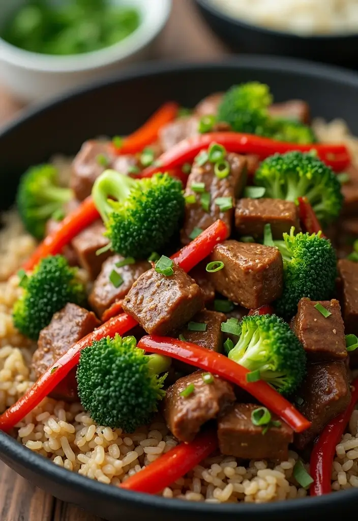 26 Meal Prep Recipes to Gain Weight in a Healthy Way - 7. Beef and Broccoli Stir-Fry