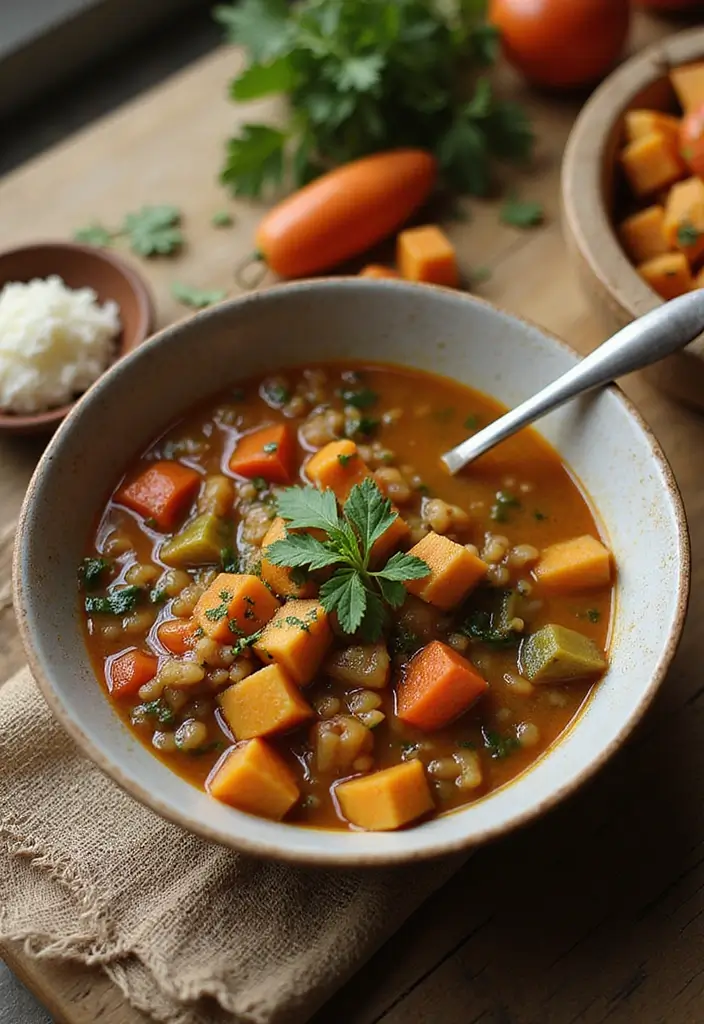 27 Family Meal Prep Dinner Recipes for the Week That Everyone Will Love 94 27 Family Meal Prep Dinner Recipes for the Week That Everyone Will Love - 16. Veggie-Packed Lentil Soup