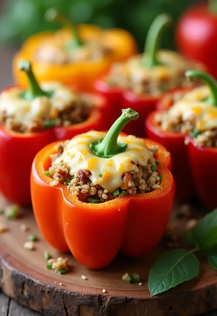 27 Family Meal Prep Dinner Recipes for the Week That Everyone Will Love 8 27 Family Meal Prep Dinner Recipes for the Week That Everyone Will Love - 2. Turkey & Quinoa Stuffed Peppers