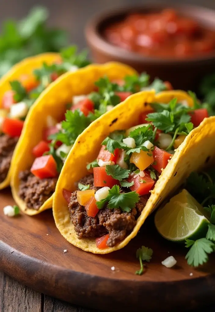 27 Family Meal Prep Dinner Recipes for the Week That Everyone Will Love 117 27 Family Meal Prep Dinner Recipes for the Week That Everyone Will Love - 21. Classic Beef Tacos
