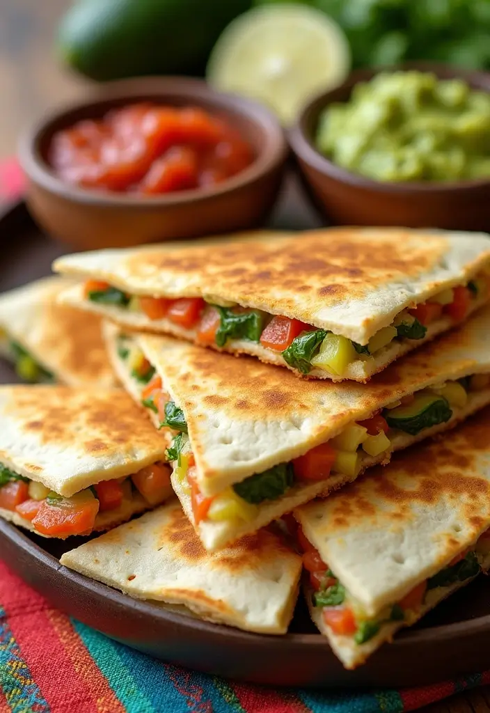 27 Family Meal Prep Dinner Recipes for the Week That Everyone Will Love 18 27 Family Meal Prep Dinner Recipes for the Week That Everyone Will Love - 4. Easy Veggie & Cheese Quesadillas