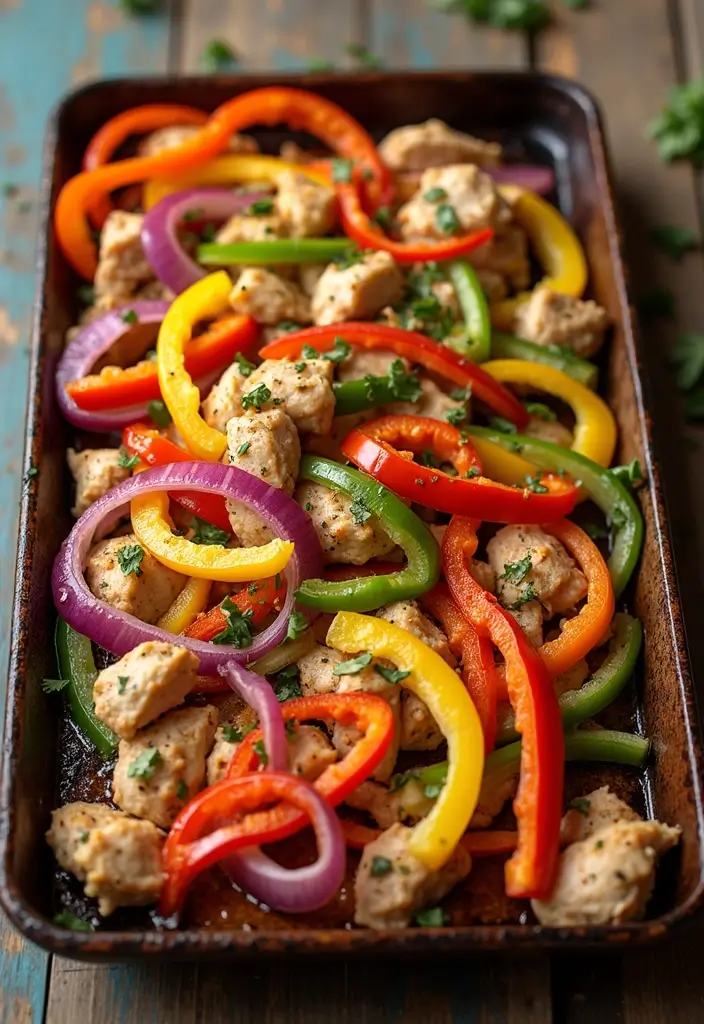 27 Family Meal Prep Dinner Recipes for the Week That Everyone Will Love 42 27 Family Meal Prep Dinner Recipes for the Week That Everyone Will Love - 8. Sheet Pan Fajitas