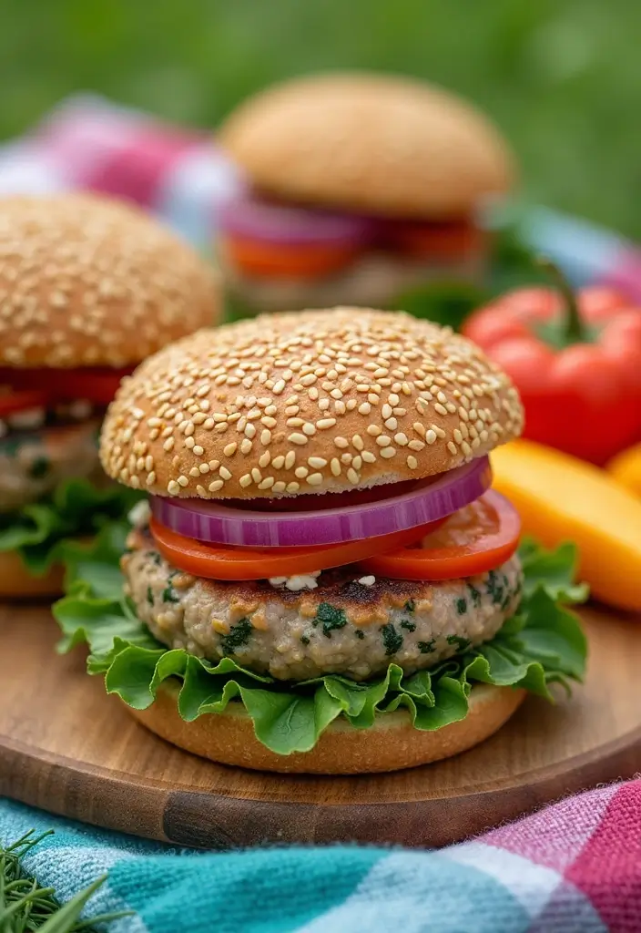 27 Family Meal Prep Dinner Recipes for the Week That Everyone Will Love 49 27 Family Meal Prep Dinner Recipes for the Week That Everyone Will Love - 9. Spinach Feta Turkey Burgers