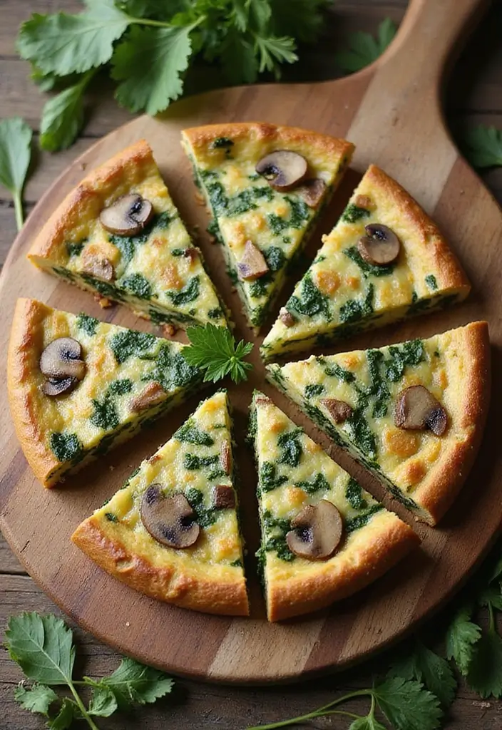 27 Gluten-Free Dairy-Free Meal Prep Recipes for Clean Eating 51 27 Gluten-Free Dairy-Free Meal Prep Recipes for Clean Eating - 11. Spinach & Mushroom Frittata