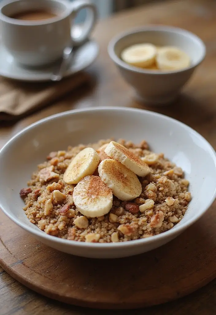 27 Gluten-Free Dairy-Free Meal Prep Recipes for Clean Eating 92 27 Gluten-Free Dairy-Free Meal Prep Recipes for Clean Eating - 18. Cinnamon Quinoa Breakfast Bowl