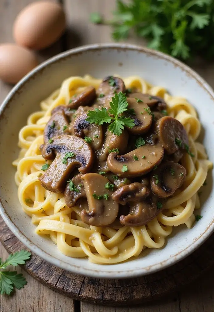 27 Gluten-Free Dairy-Free Meal Prep Recipes for Clean Eating 145 27 Gluten-Free Dairy-Free Meal Prep Recipes for Clean Eating - 27. Mushroom Stroganoff