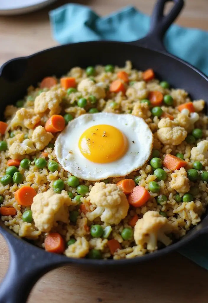 27 Gluten-Free Dairy-Free Meal Prep Recipes for Clean Eating 16 27 Gluten-Free Dairy-Free Meal Prep Recipes for Clean Eating - 4. Cauliflower Fried Rice
