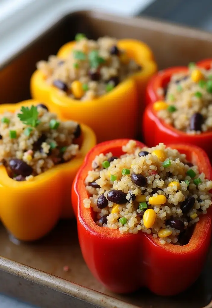 27 Gluten-Free Dairy-Free Meal Prep Recipes for Clean Eating 23 27 Gluten-Free Dairy-Free Meal Prep Recipes for Clean Eating - 5. Stuffed Bell Peppers