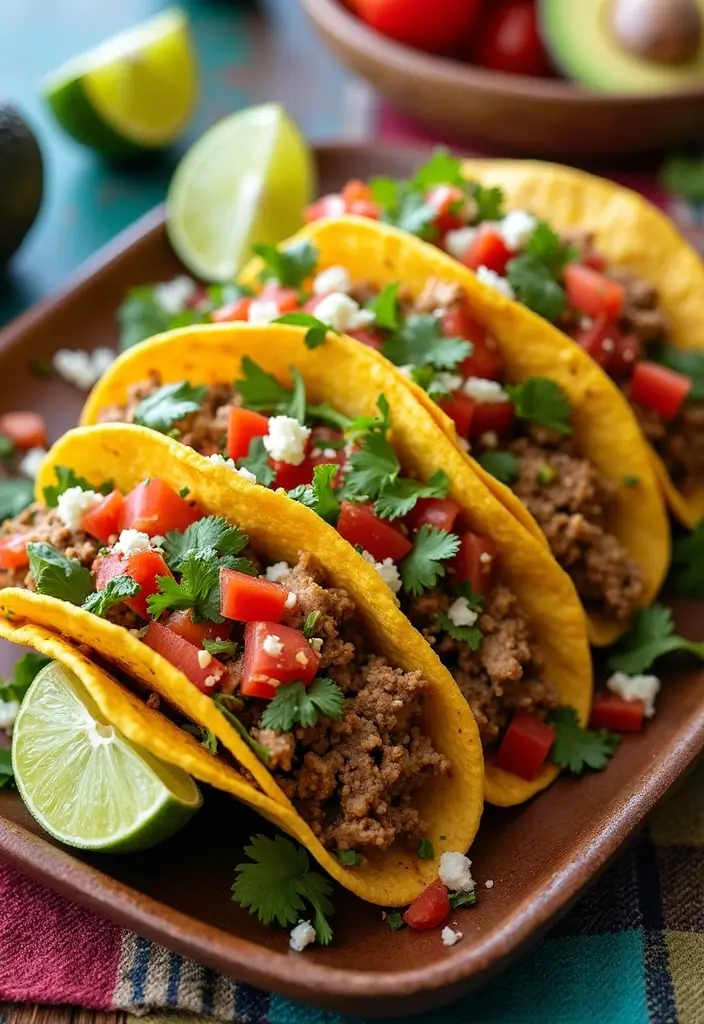 27 Ground Turkey Meal Prep Recipes for Quick Dinners 15 27 Ground Turkey Meal Prep Recipes for Quick Dinners - 3. Ground Turkey Tacos