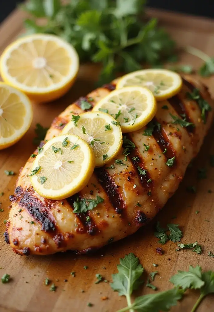 27 High-Protein Chicken Meal Prep Recipes for the Week 1 27 High-Protein Chicken Meal Prep Recipes for the Week - 1. Grilled Lemon-Herb Chicken