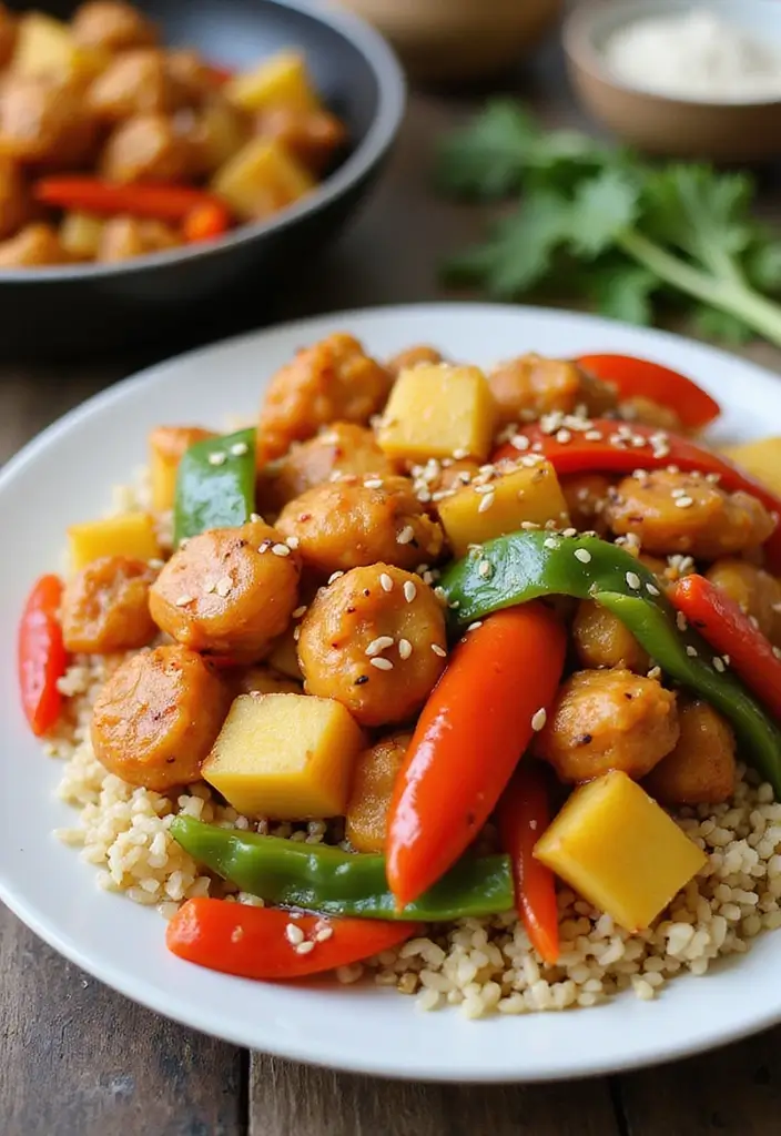 27 High-Protein Chicken Meal Prep Recipes for the Week 94 27 High-Protein Chicken Meal Prep Recipes for the Week - 16. Sweet and Sour Chicken