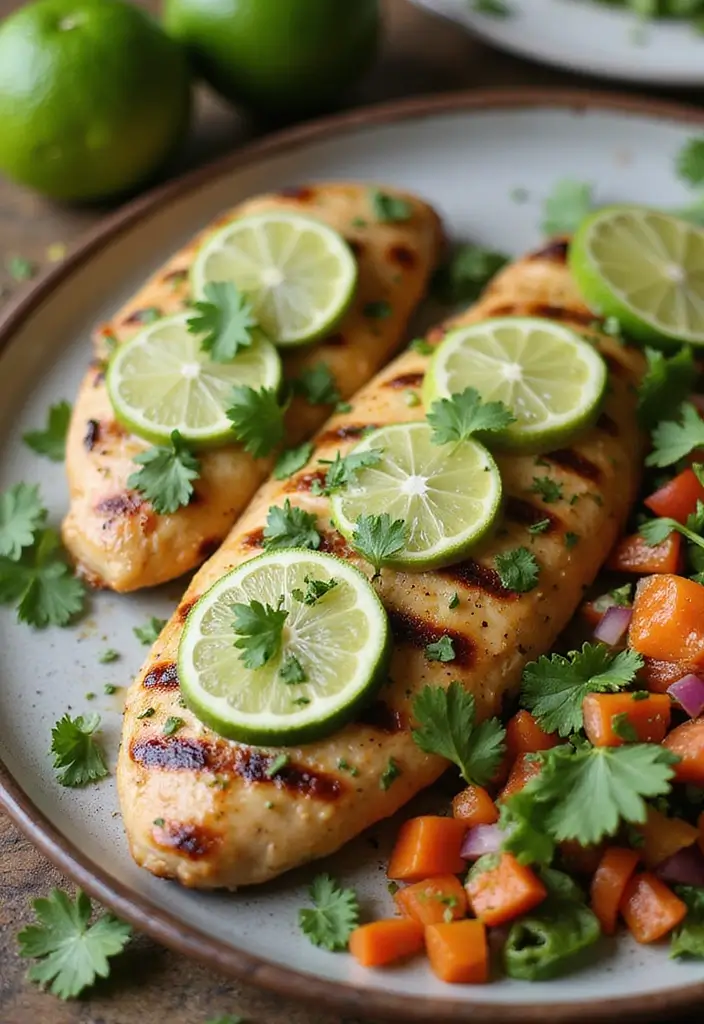 27 High-Protein Chicken Meal Prep Recipes for the Week 101 27 High-Protein Chicken Meal Prep Recipes for the Week - 17. Cilantro Lime Chicken