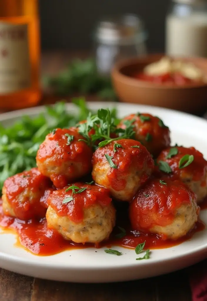 27 Low-Calorie Meal Prep Recipes for Everyday Balance 68 27 Low-Calorie Meal Prep Recipes for Everyday Balance - 12. Baked Turkey Meatballs