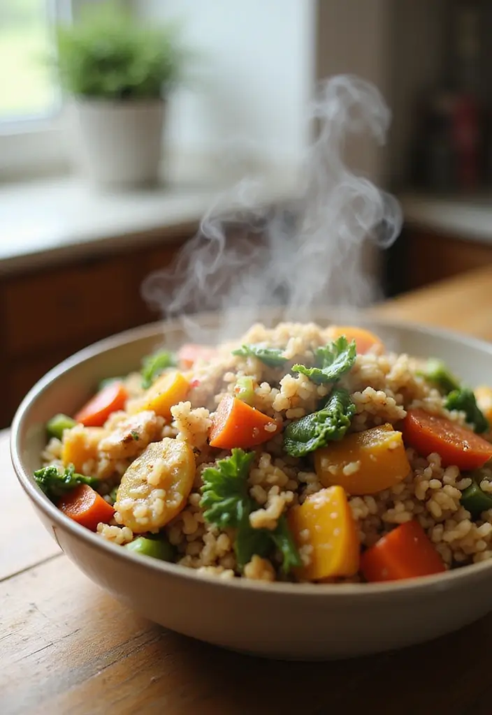 27 Low-Calorie Meal Prep Recipes for Everyday Balance 92 27 Low-Calorie Meal Prep Recipes for Everyday Balance - 16. Brown Rice and Veggie Stir-fry