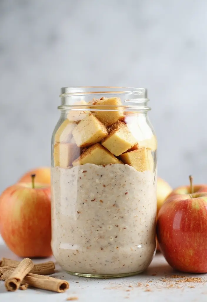 27 Low-Calorie Meal Prep Recipes for Everyday Balance 99 27 Low-Calorie Meal Prep Recipes for Everyday Balance - 17. Apple Cinnamon Overnight Oats