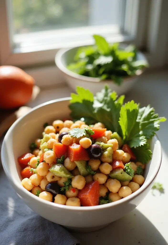 27 Low-Calorie Meal Prep Recipes for Everyday Balance 20 27 Low-Calorie Meal Prep Recipes for Everyday Balance - 4. Mediterranean Chickpea Salad