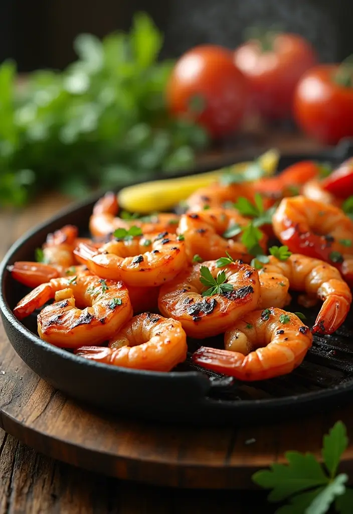 27 Low-Calorie Meal Prep Recipes for Everyday Balance 44 27 Low-Calorie Meal Prep Recipes for Everyday Balance - 8. Grilled Shrimp and Veggies