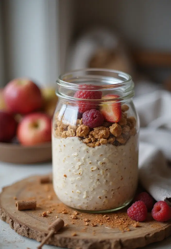 27 Macro-Friendly Breakfast Meal Prep Recipes You’ll Love 65 27 Macro-Friendly Breakfast Meal Prep Recipes You’ll Love - 11. Chai Spice Overnight Oats
