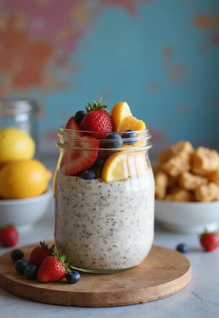 27 Macro-Friendly Breakfast Meal Prep Recipes You’ll Love 113 27 Macro-Friendly Breakfast Meal Prep Recipes You’ll Love - 19. Vanilla Chia Seed Overnight Oats