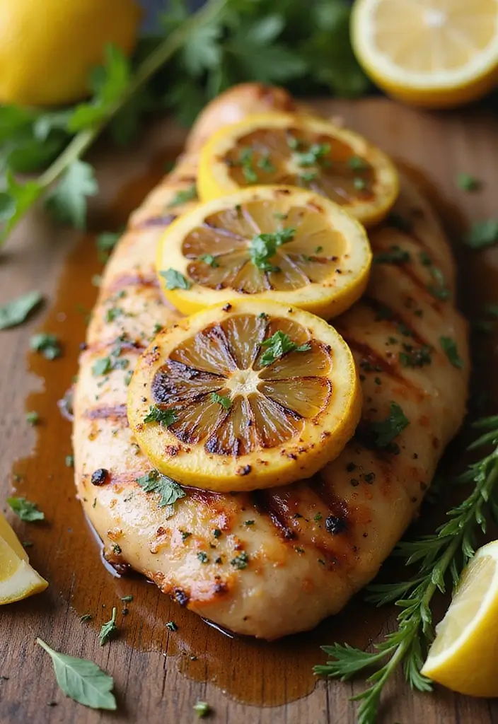 28 Chicken Meal Prep Recipes for Work Lunches You’ll Crave - 1. Lemon Herb Grilled Chicken