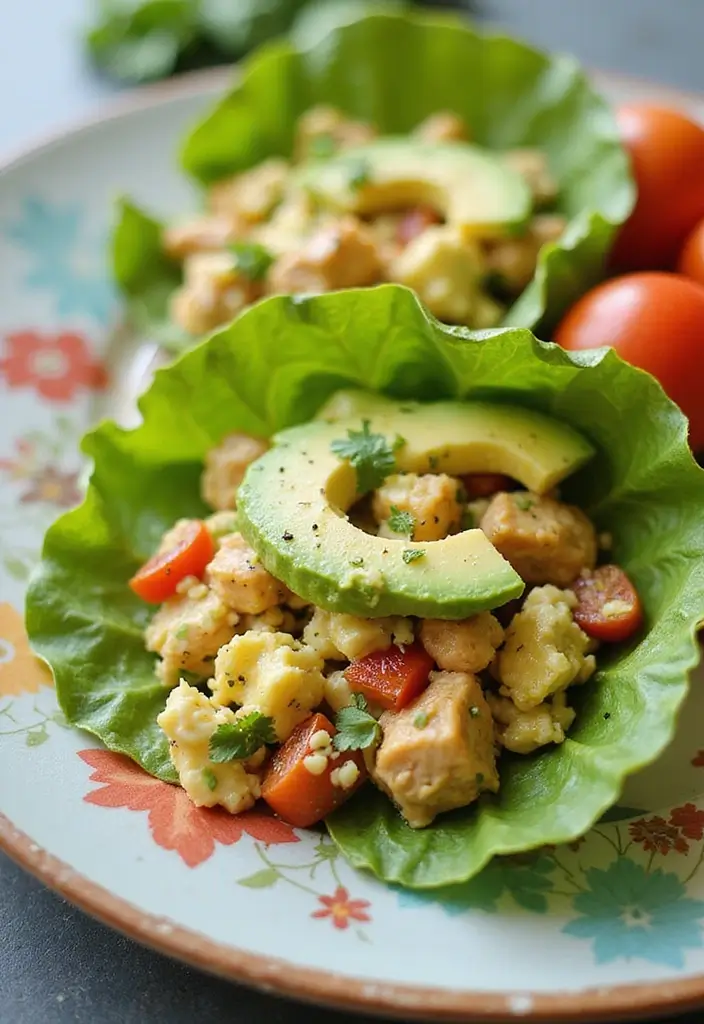 28 Chicken Meal Prep Recipes for Work Lunches You’ll Crave - 21. Chicken and Avocado Egg Salad