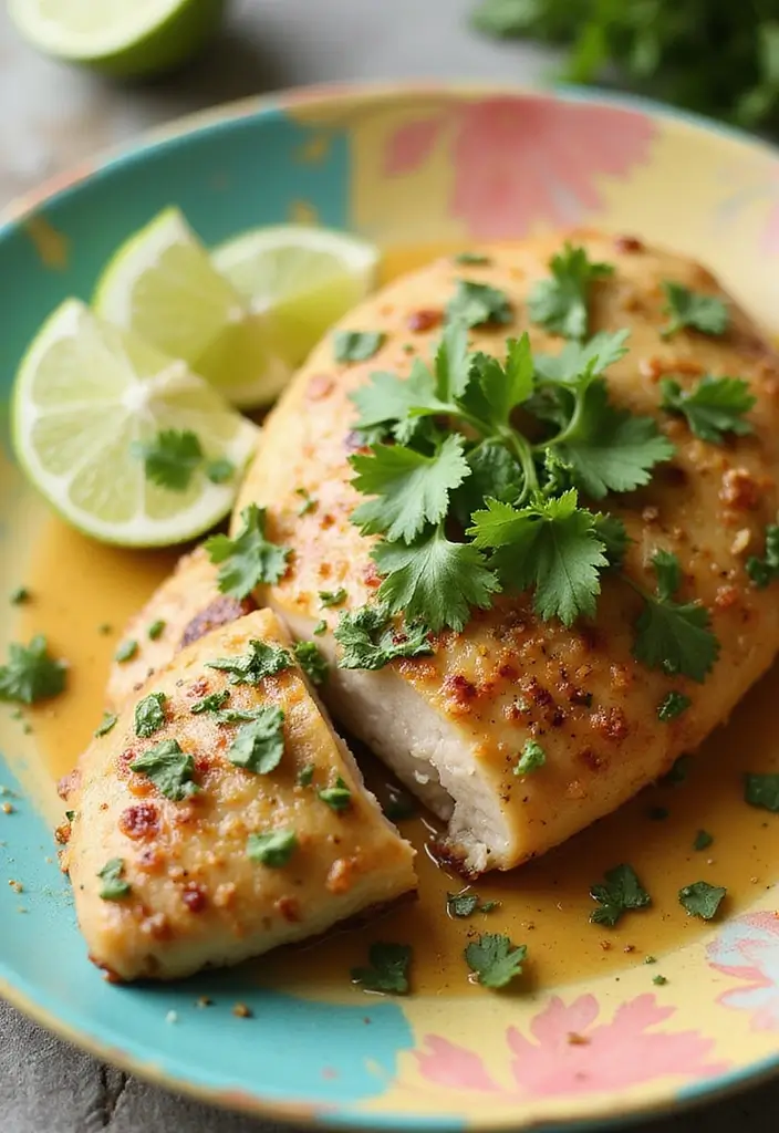28 Chicken Meal Prep Recipes for Work Lunches You’ll Crave - 22. Cilantro Lime Chicken