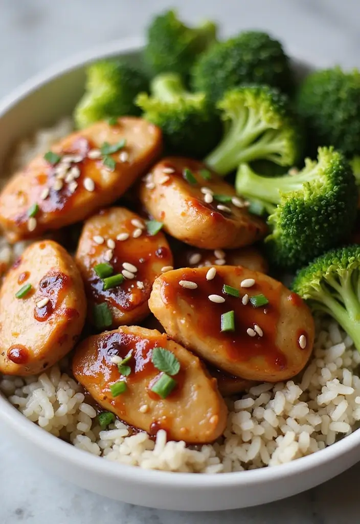 28 Chicken Meal Prep Recipes for Work Lunches You’ll Crave - 7. Teriyaki Chicken Bowls