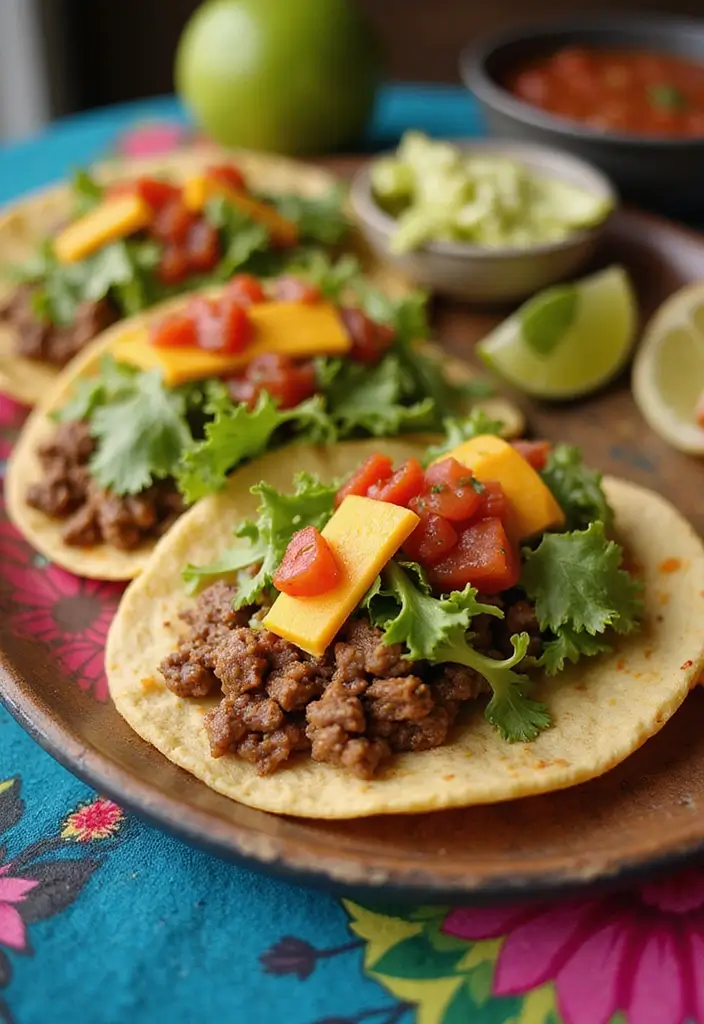28 Ground Beef Freezer Meal Prep Recipes to Save Time - 14. Ground Beef Tacos