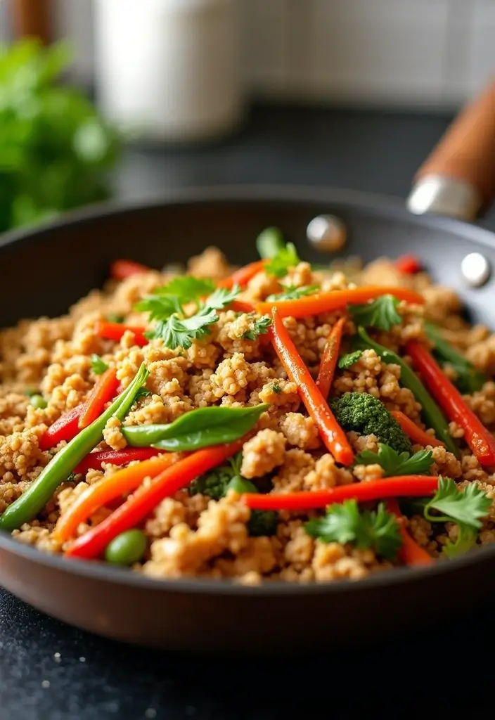 28 Ground Chicken Meal Prep Recipes to Try This Week 6 28 Ground Chicken Meal Prep Recipes to Try This Week - 2. Ground Chicken Stir-fry