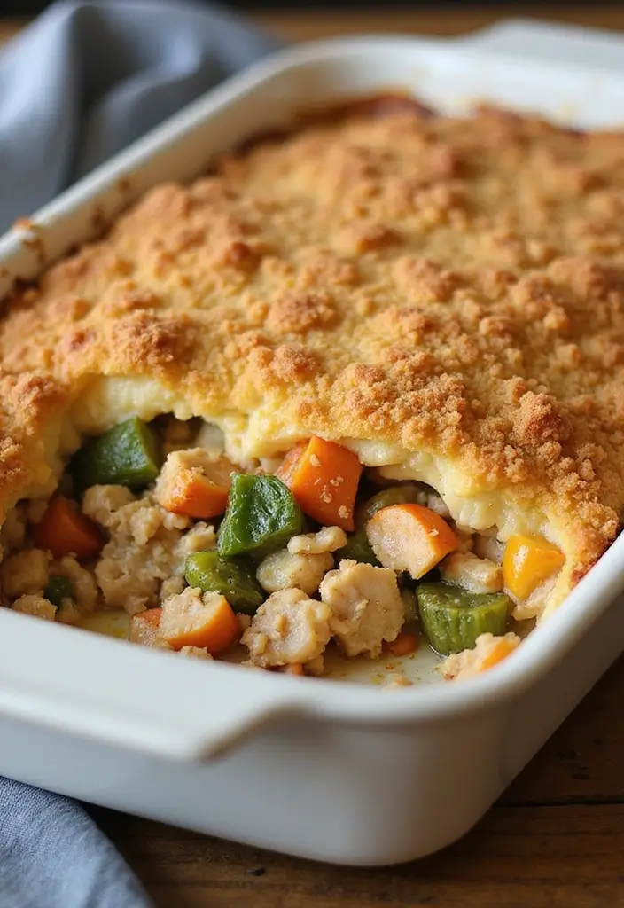 28 Ground Chicken Meal Prep Recipes to Try This Week 30 28 Ground Chicken Meal Prep Recipes to Try This Week - 6. Ground Chicken and Veggie Casserole