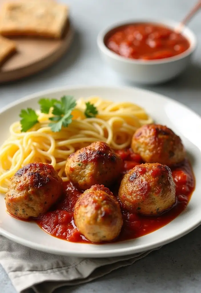 28 Healthy Meal Prep Recipes for Picky Eaters Made Easy - 1. Veggie-Loaded Turkey Meatballs