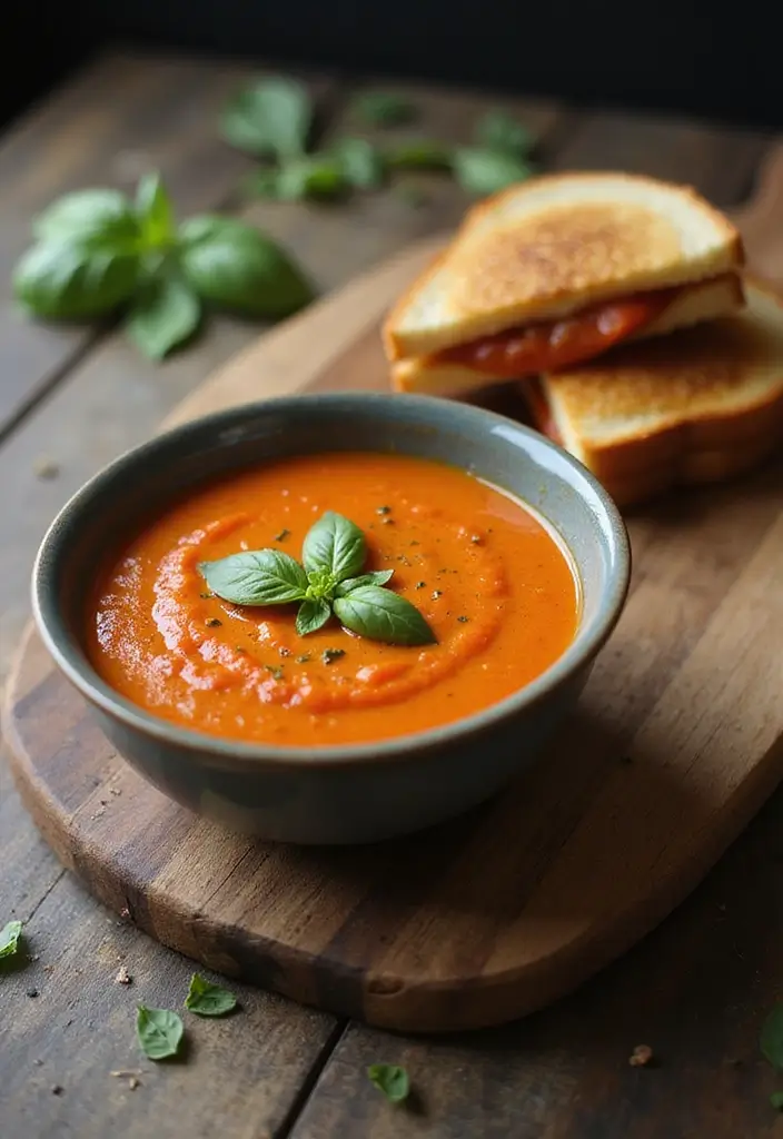 28 Healthy Meal Prep Recipes for Picky Eaters Made Easy - 25. Creamy Tomato Basil Soup