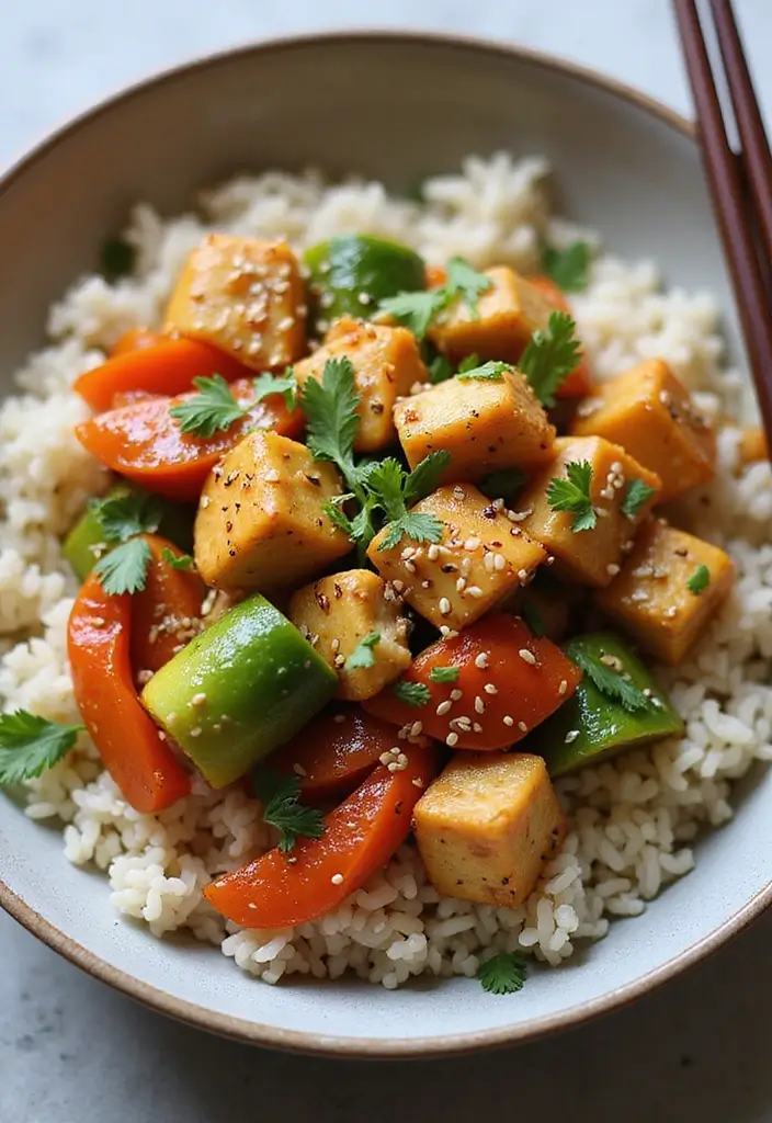 28 Healthy Meal Prep Recipes for Picky Eaters Made Easy - 3. Chicken and Veggie Stir-Fry